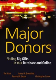 бесплатно читать книгу Major Donors. Finding Big Gifts in Your Database and Online автора 