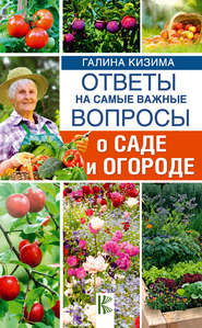 бесплатно читать книгу Ответы на самые важные вопросы о саде и огороде автора Галина Кизима