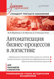 бесплатно читать книгу Автоматизация бизнес-процессов в логистике автора Владимир Щербаков