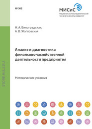 бесплатно читать книгу Анализ и диагностика финансово-хозяйственной деятельности предприятия автора Анна Жагловская