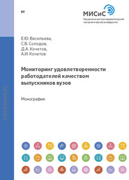 бесплатно читать книгу Мониторинг удовлетворенности работодателей качеством выпускников вузов автора Александр Кочетов