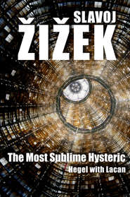 бесплатно читать книгу The Most Sublime Hysteric. Hegel with Lacan автора Slavoj Ziek