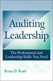 бесплатно читать книгу Auditing Leadership. The Professional and Leadership Skills You Need автора Brian Kush