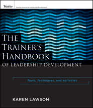 бесплатно читать книгу The Trainer's Handbook of Leadership Development. Tools, Techniques, and Activities автора Karen Lawson