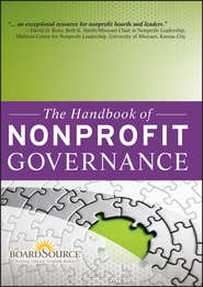бесплатно читать книгу The Handbook of Nonprofit Governance автора BoardSource 