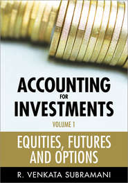 бесплатно читать книгу Accounting for Investments, Equities, Futures and Options автора R. Subramani