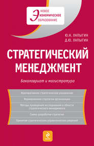 бесплатно читать книгу Стратегический менеджмент автора Денис Лапыгин