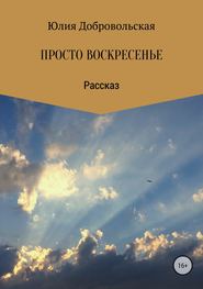 бесплатно читать книгу Просто воскресенье автора Юлия Добровольская
