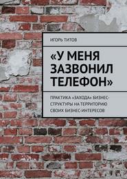 бесплатно читать книгу «У меня зазвонил телефон». Практика «захода» бизнес-структуры на территорию своих бизнес-интересов автора Игорь ТИТОВ