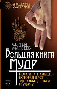 бесплатно читать книгу Большая книга мудр. Йога для пальцев, которая даст здоровье, деньги и удачу автора Сергей Матвеев