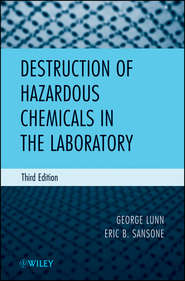 бесплатно читать книгу Destruction of Hazardous Chemicals in the Laboratory автора Sansone Eric