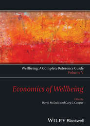 бесплатно читать книгу Wellbeing: A Complete Reference Guide, Economics of Wellbeing автора McDaid David