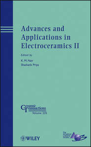 бесплатно читать книгу Advances and Applications in Electroceramics II автора Nair K.