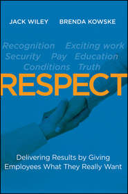 бесплатно читать книгу RESPECT. Delivering Results by Giving Employees What They Really Want автора Wiley Jack