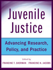 бесплатно читать книгу Juvenile Justice. Advancing Research, Policy, and Practice автора Sherman Francine
