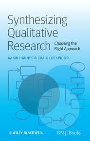 бесплатно читать книгу Synthesizing Qualitative Research. Choosing the Right Approach автора Lockwood Craig