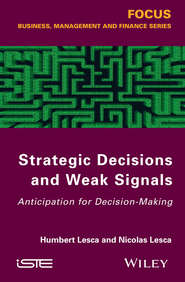 бесплатно читать книгу Strategic Decisions and Weak Signals. Anticipation for Decision-Making автора Lesca Nicolas
