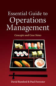 бесплатно читать книгу Essential Guide to Operations Management. Concepts and Case Notes автора Forrester Paul