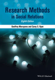 бесплатно читать книгу Research Methods in Social Relations автора Geoffrey Maruyama