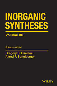 бесплатно читать книгу Inorganic Syntheses автора Alfred Sattelberger