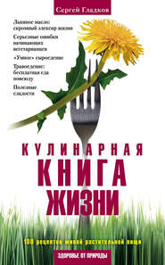 бесплатно читать книгу Кулинарная книга жизни. 100 рецептов живой растительной пищи автора Сергей Гладков