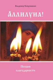 бесплатно читать книгу Аллилуиа. Поэзия благодарности автора Владимир Кевхишвили