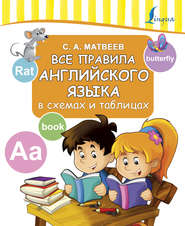 бесплатно читать книгу Все правила английского языка в схемах и таблицах автора Сергей Матвеев