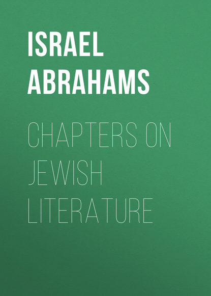 Chapters on Jewish Literature