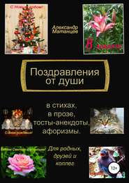 бесплатно читать книгу Поздравления от души автора Александр Матанцев