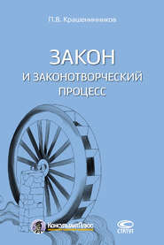 бесплатно читать книгу Закон и законотворческий процесс автора Павел Крашенинников