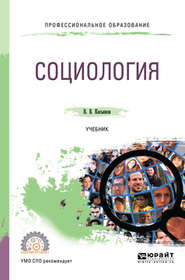 бесплатно читать книгу Социология. Учебник для СПО автора Валерий Касьянов