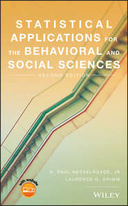 бесплатно читать книгу Statistical Applications for the Behavioral and Social Sciences автора K. Paul Nesselroade