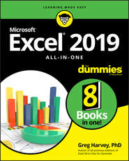 бесплатно читать книгу Excel 2019 All-in-One For Dummies автора Greg Harvey