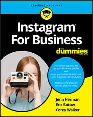 бесплатно читать книгу Instagram For Business For Dummies автора Eric Butow