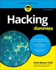 бесплатно читать книгу Hacking For Dummies автора Kevin Beaver