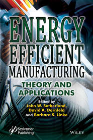 бесплатно читать книгу Energy Efficient Manufacturing. Theory and Applications автора John Sutherland