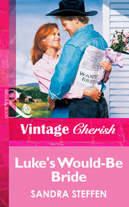 бесплатно читать книгу Luke's Would-Be Bride автора Sandra Steffen