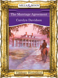 бесплатно читать книгу The Marriage Agreement автора Carolyn Davidson