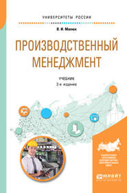 бесплатно читать книгу Производственный менеджмент 2-е изд. Учебник для академического бакалавриата автора Владимир Малюк