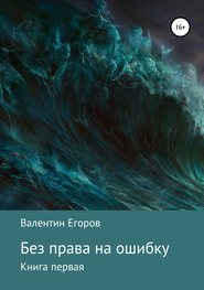 бесплатно читать книгу Без права на ошибку. Книга первая автора Валентин Егоров