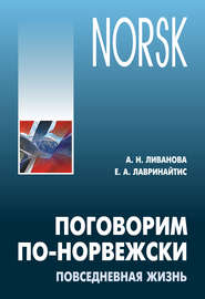 бесплатно читать книгу Поговорим по-норвежски. Повседневная жизнь. Базовый уровень. Учебное пособие по развитию речи автора Екатерина Лавринайтис