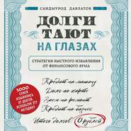 бесплатно читать книгу Долги тают на глазах автора Саидмурод Давлатов