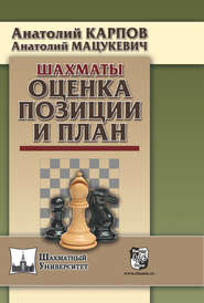 бесплатно читать книгу Шахматы. Оценка позиции и план автора Анатолий Мацукевич