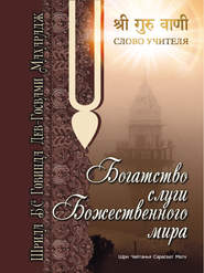 бесплатно читать книгу Богатство слуги божественного мира автора  Шрила Бхакти Сундар Говинда Дев-Госвами Махарадж