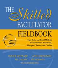 бесплатно читать книгу The Skilled Facilitator Fieldbook автора Roger Schwarz