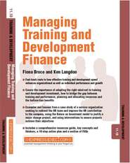 бесплатно читать книгу Managing Training and Development Finance автора Ken Langdon