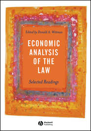 бесплатно читать книгу Economic Analysis of the Law автора 