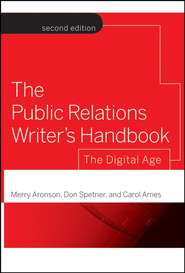 бесплатно читать книгу The Public Relations Writer's Handbook автора Merry Aronson