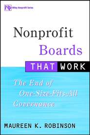 бесплатно читать книгу Nonprofit Boards That Work автора 