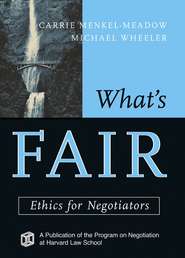 бесплатно читать книгу What's Fair автора Michael Wheeler